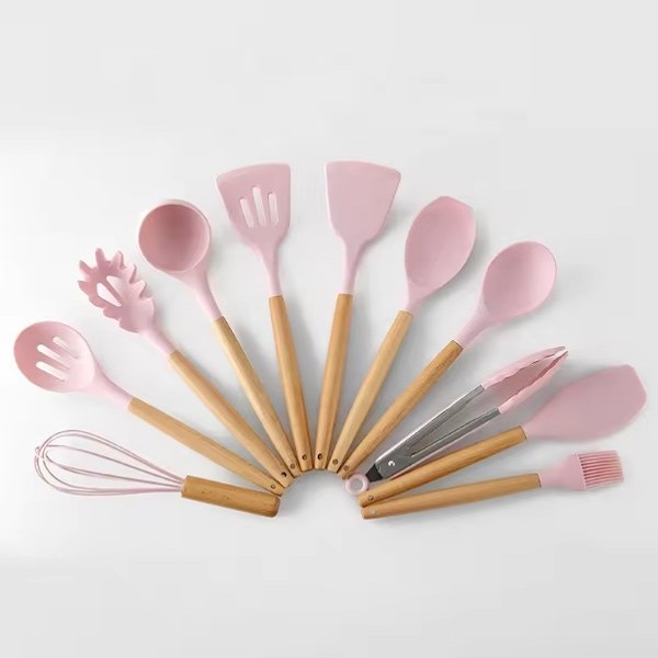 11Pcs Heatproof Silicone kitchenware set