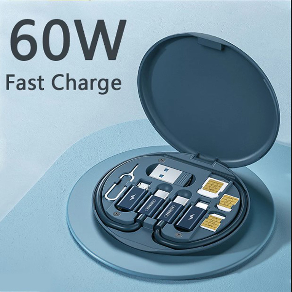Multi USB Fast Charging Cable Set