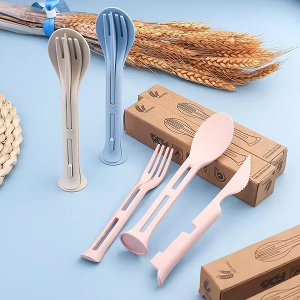 3 In 1 Travel Tableware Set