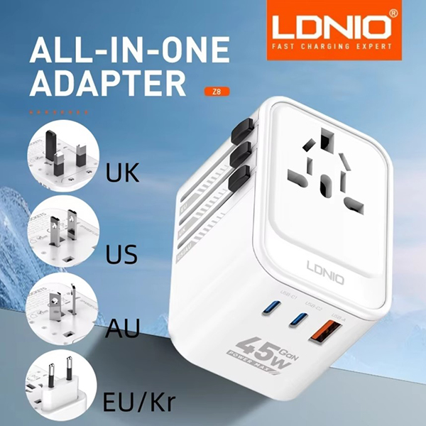 LDNIO Z8 Universal Adapter