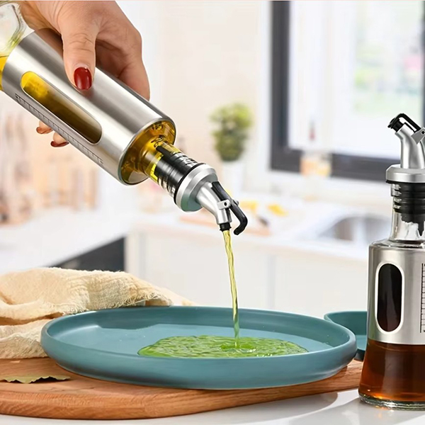 Glass Oil Control Pot