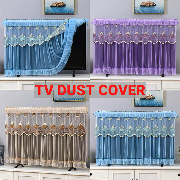 Luxurious TV Cover With Remote Cover
