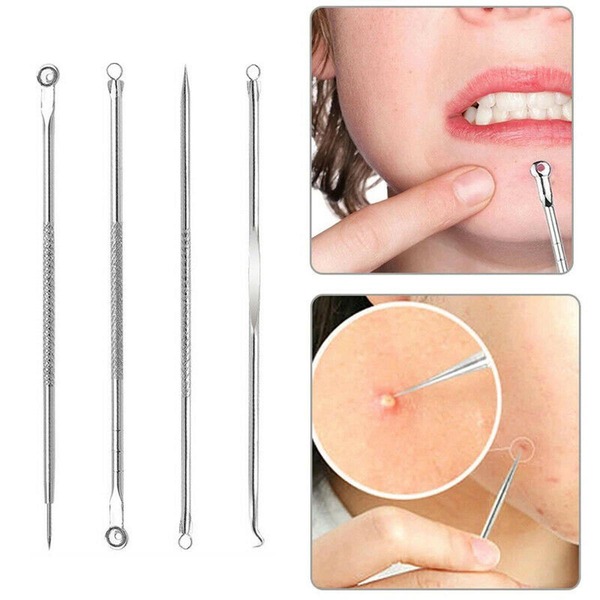4 Pcs Acne Blackhead Removal Kit Set