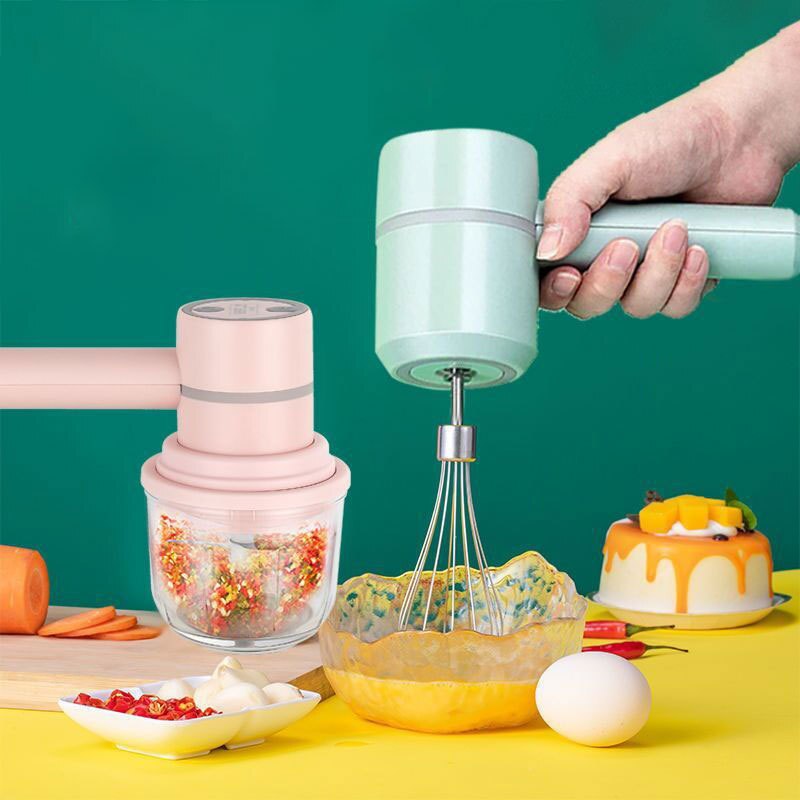 Multi Functional Rechargeable Electric Beater &amp; Chopper