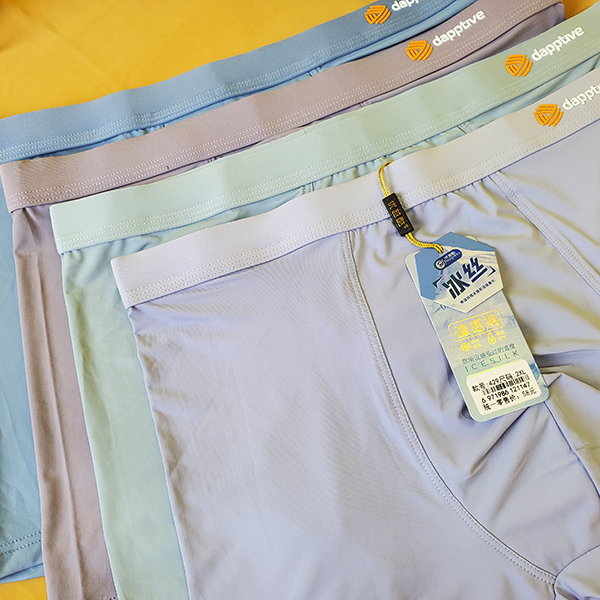 Premium Ice Silk Dapptive China Boxer (3 PCS)