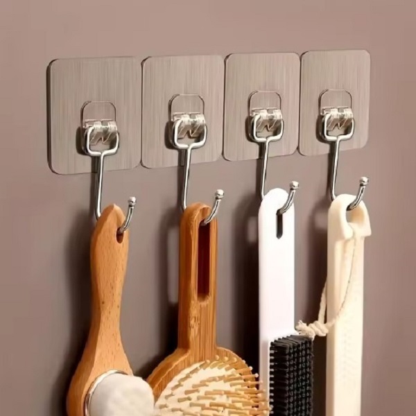 Large Size Clamp Wall Hook (Set Of 10)