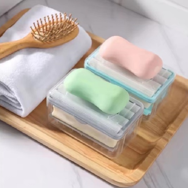 Hands-Free Roller Type Scrubbing Box
