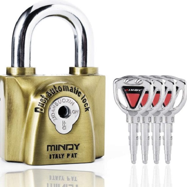 Mindy Dust Automatic Italy Pad Lock
