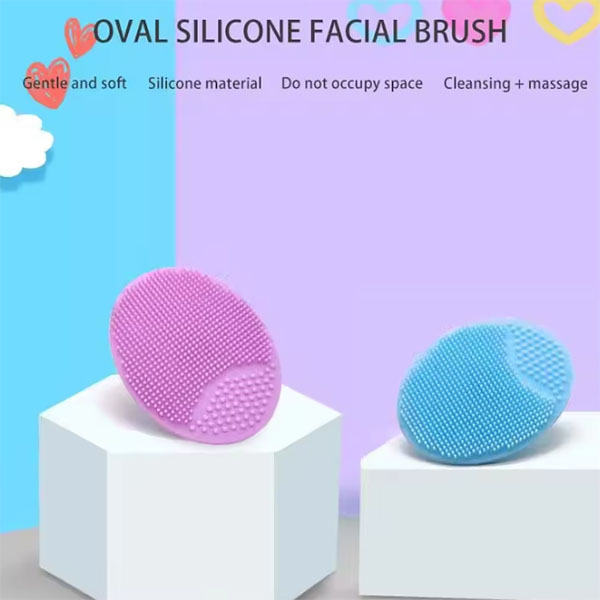 2 In 1 Silicone Face &amp; Baby Scalp Brush (Set Of 2)