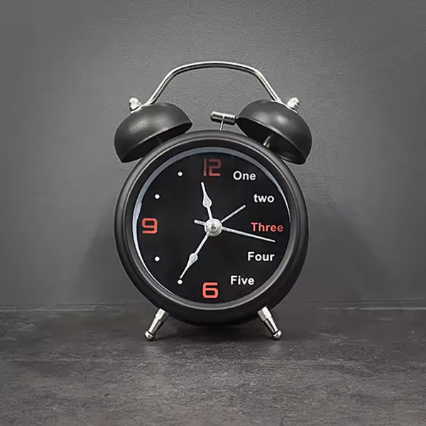 Retro Metal Bell Alarm Clock